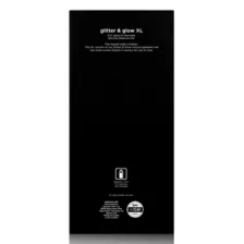 Glow in the Dark Glitter and Glow Vibrating Dildo 8.5 Inch - Hott Love Extreme at Spencer's