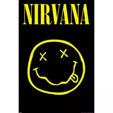 Nirvana Smiley Logo Poster at Spencer's