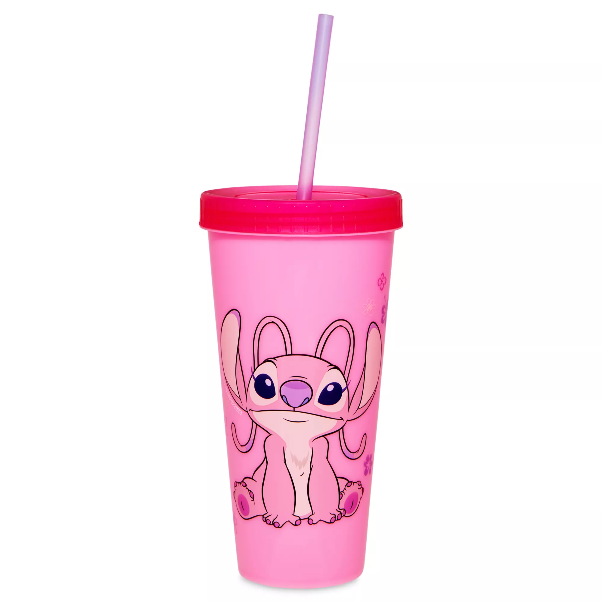 Pink Angel Color Changing Cup with Straw 24 oz. - Lilo & Stitch at Spencer's