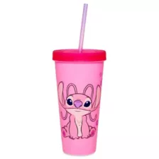 Pink Angel Color Changing Cup with Straw 24 oz. - Lilo & Stitch at Spencer's