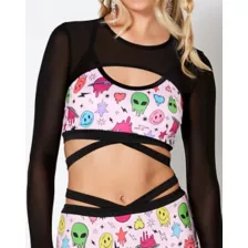 Long Sleeve Black Shrug at Spencer's
