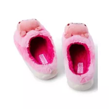 Pink Gloomy Bear Puff Slippers at Spencer's