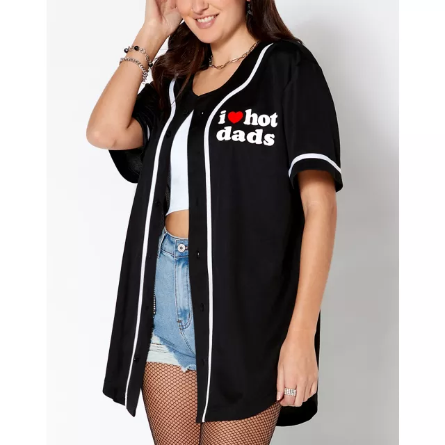 I Heart Hot Dads Jersey - Danny Duncan at Spencer's