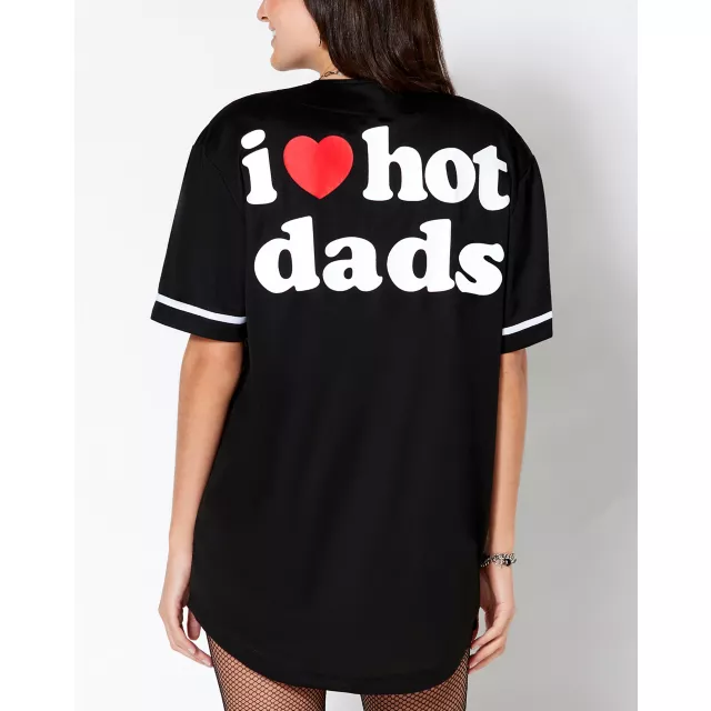 I Heart Hot Dads Jersey - Danny Duncan at Spencer's