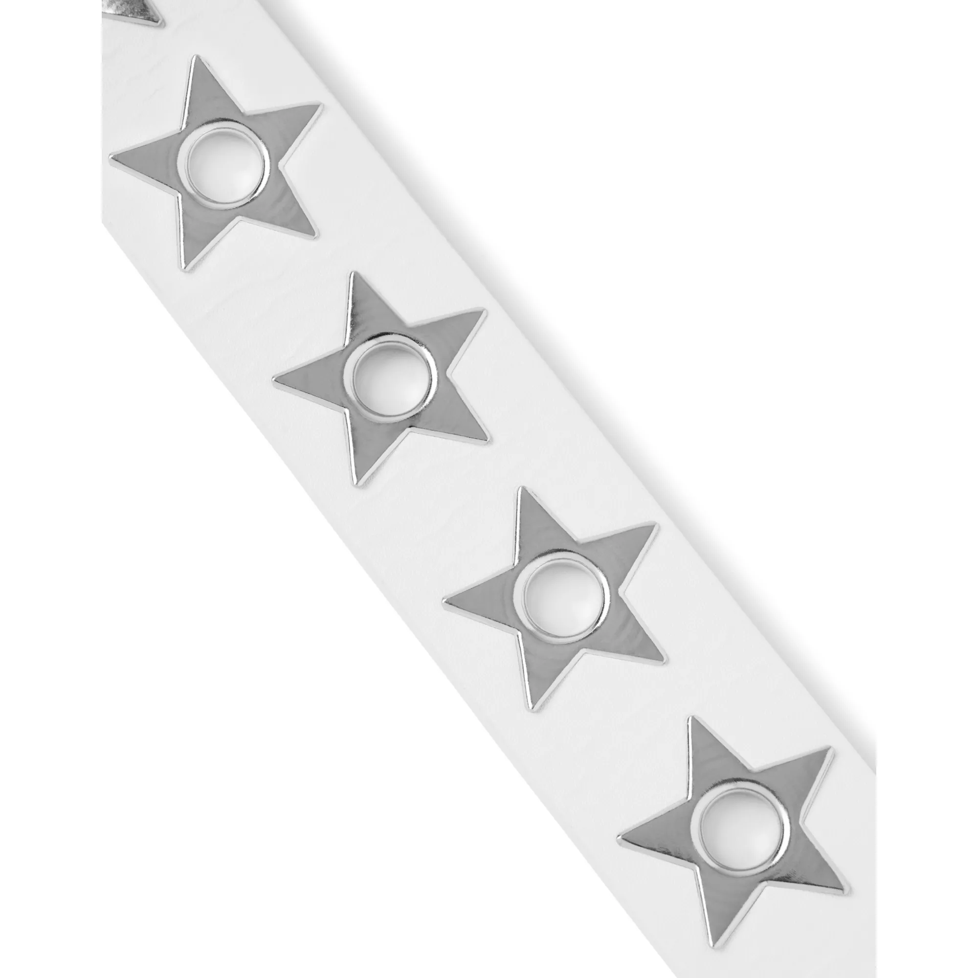 White Star Grommet Belt at Spencer's