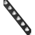 Black Heart Grommet Belt at Spencer's