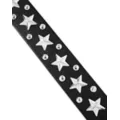 Black Studded and Star Grommet Belt at Spencer's