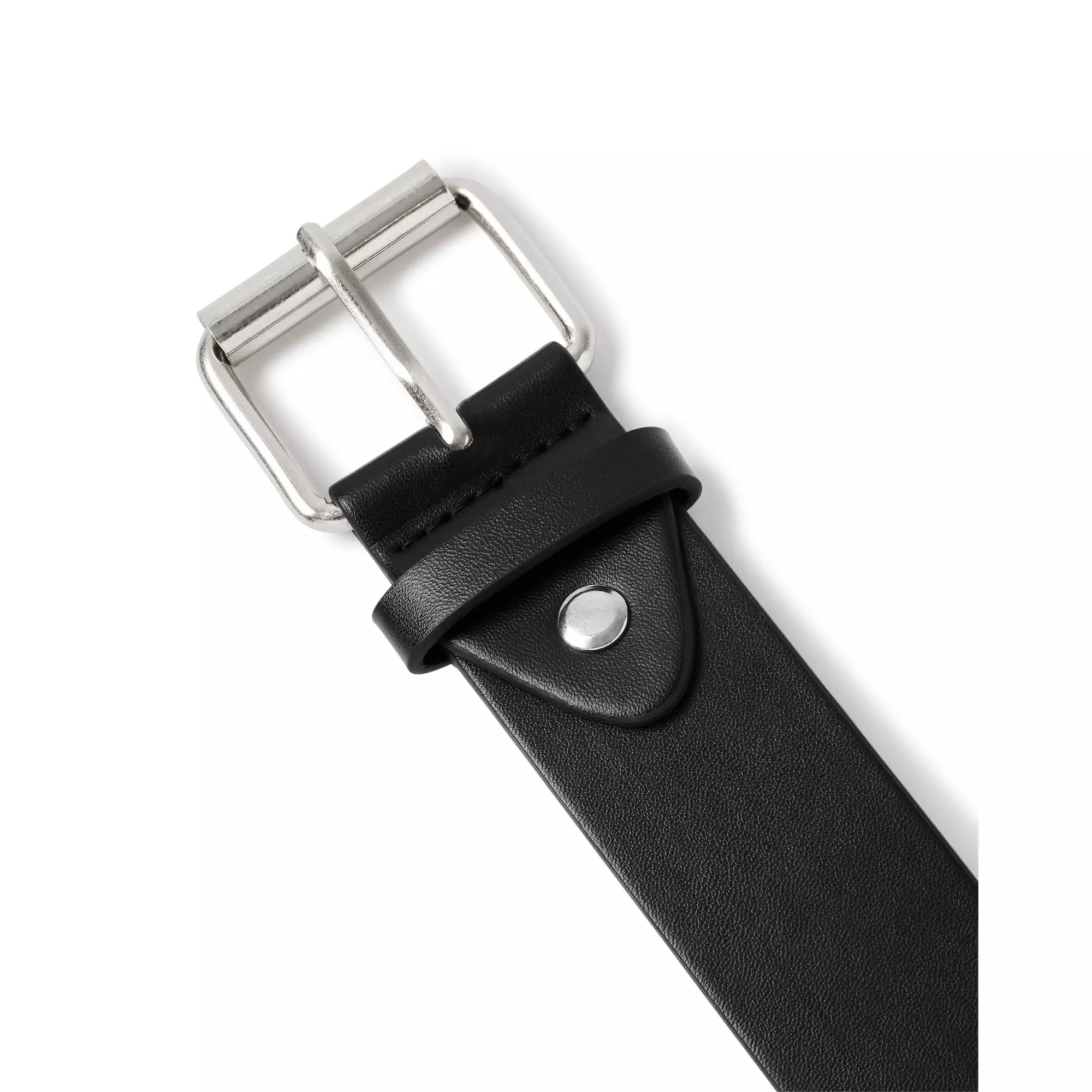 Black Studded and Star Grommet Belt at Spencer's