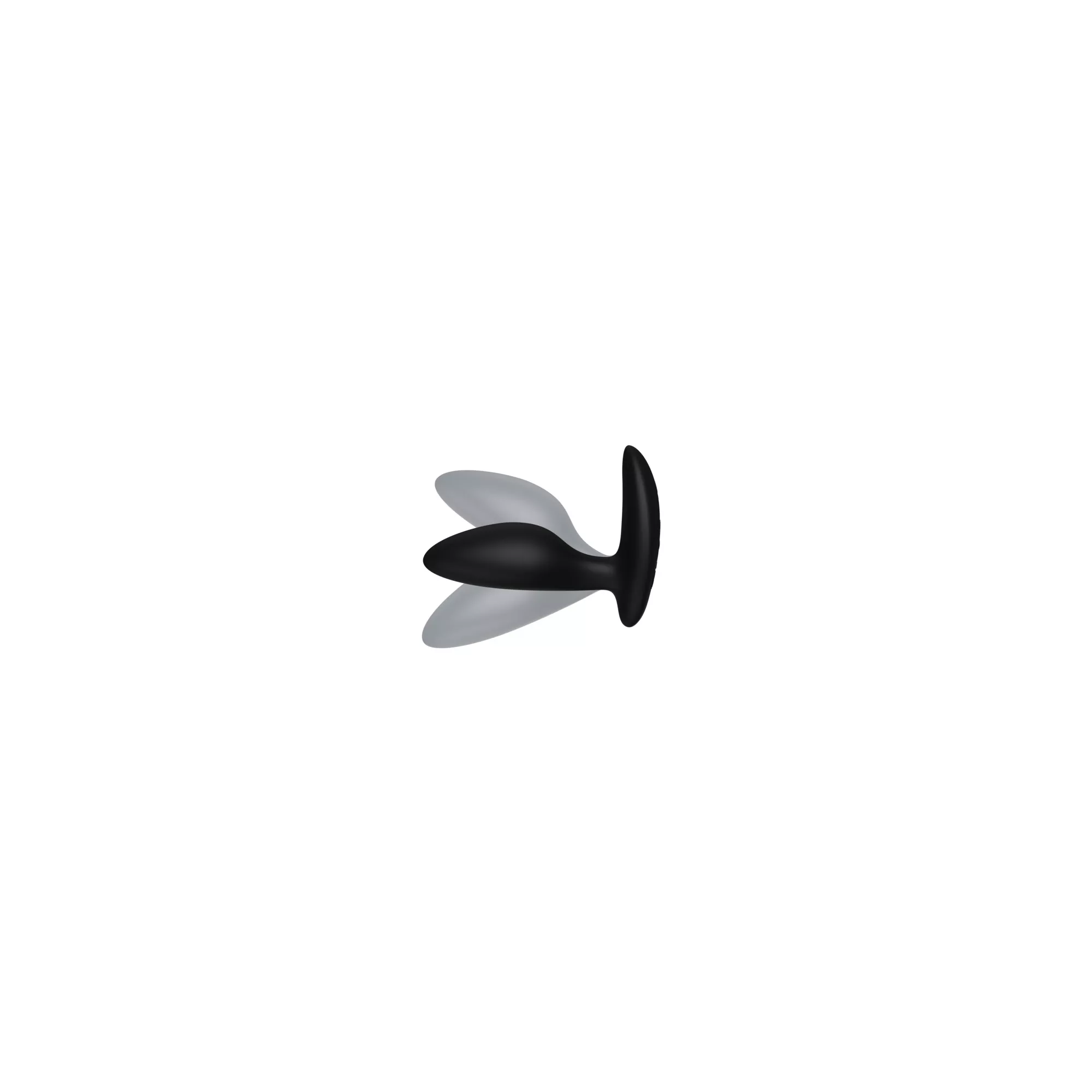 We-Vibe Ditto+ Vibrating Butt Plug Satin Black at Spencer's