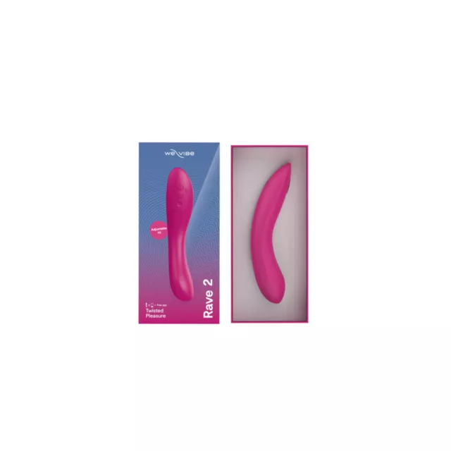 We-Vibe Rave 2 G-Spot Vibrator Pink at Spencer's