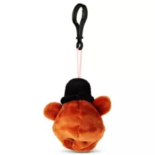 Freddy Fazbear Head Plush Keychain - Five Nights at Freddy's at Spencer's