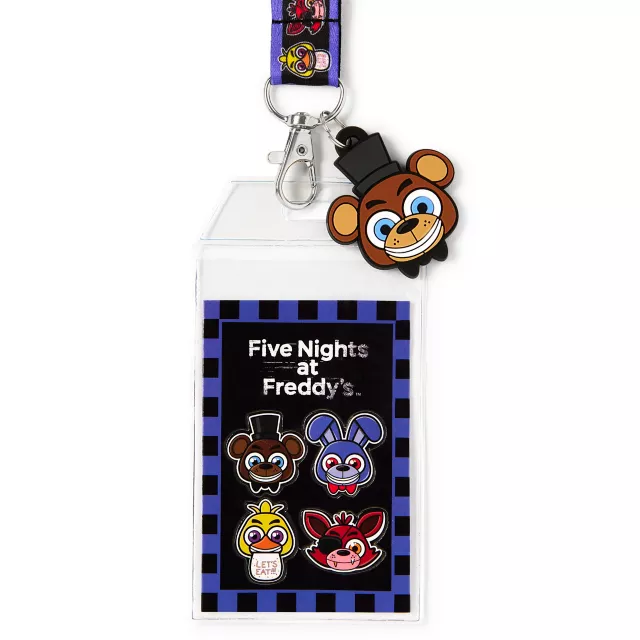 Five Nights at Freddy's Characters Lanyard at Spencer's