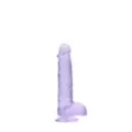 Purple Realistic Suction Cup Dildo - 6.7 Inch at Spencer's