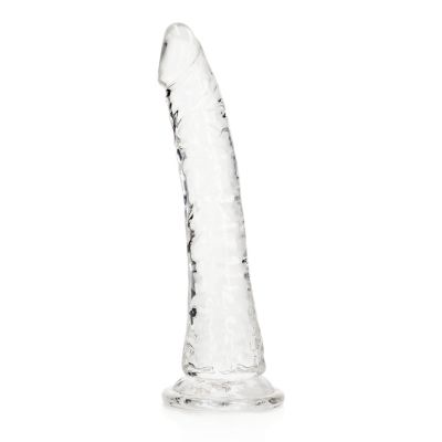 Crystal Clear Slim Realistic Suction Cup Dildo - 7 Inch - Spencer's