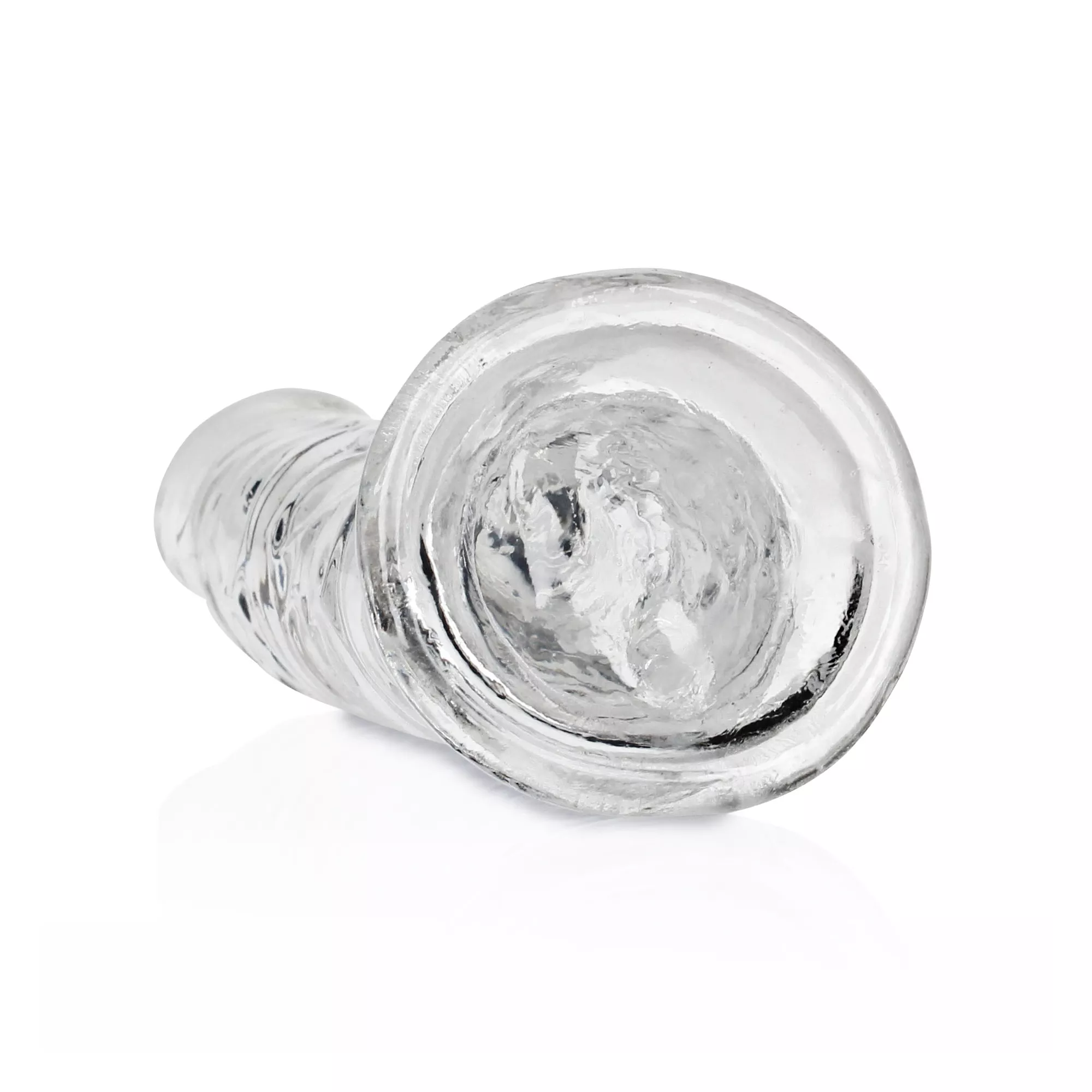Crystal Clear Slim Realistic Suction Cup Dildo - 7 Inch at Spencer's