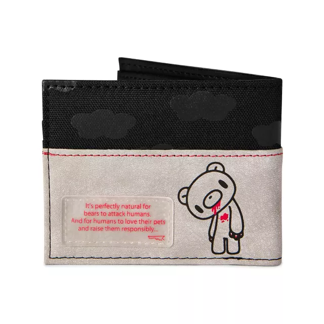Gloomy Bear Badge Bifold Wallet - Gloomy Bear at Spencer's