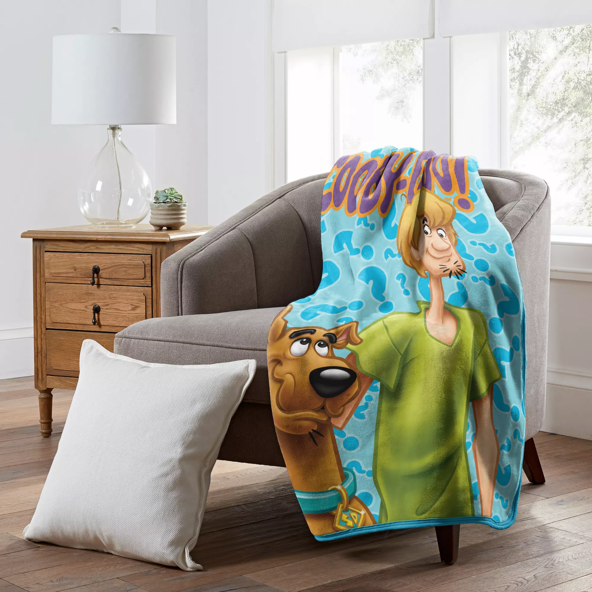 Scooby-Doo Crime Solvers Fleece Blanket at Spencer's
