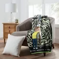 Rick and Morty Hug Fleece Blanket at Spencer's