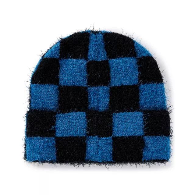 Snorlax Checkered Fuzzy Cuff Beanie Hat - Pokémon at Spencer's