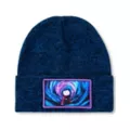 Coraline Swirl Patch Cuff Beanie Hat at Spencer's