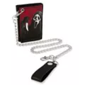 Ghost Face Chain Wallet at Spencer's