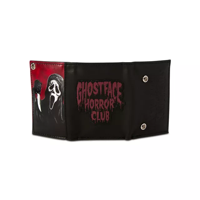 Ghost Face Chain Wallet at Spencer's