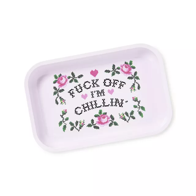 Fuck Off I'm Chillin' Tray