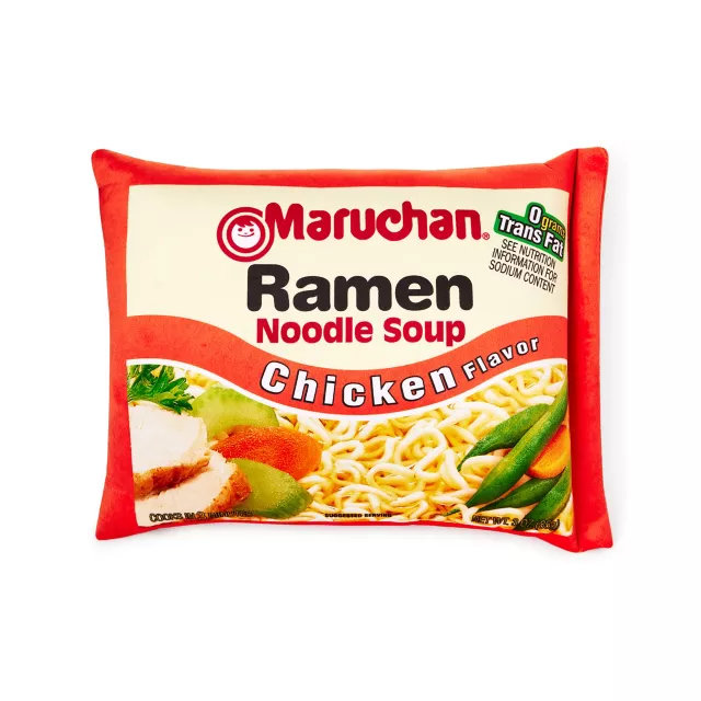 Maruchan Ramen Noodle Fleece Blanket and Plush Set at Spencer's