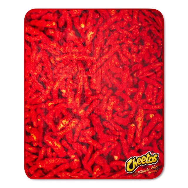 Flamin' Hot Cheetos Fleece Blanket and Plush Set at Spencer's