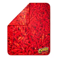 Flamin' Hot Cheetos Fleece Blanket and Plush Set at Spencer's