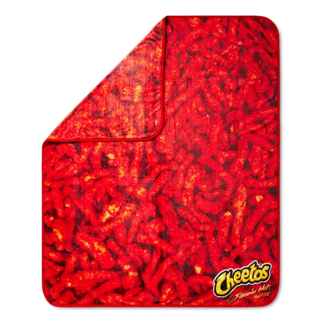 Flamin' Hot Cheetos Fleece Blanket and Plush Set at Spencer's