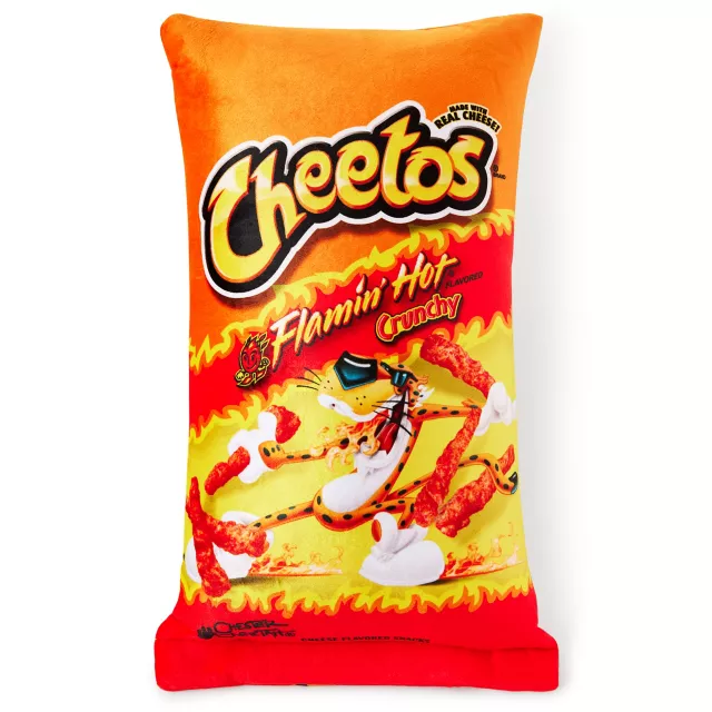 Flamin' Hot Cheetos Fleece Blanket and Plush Set at Spencer's