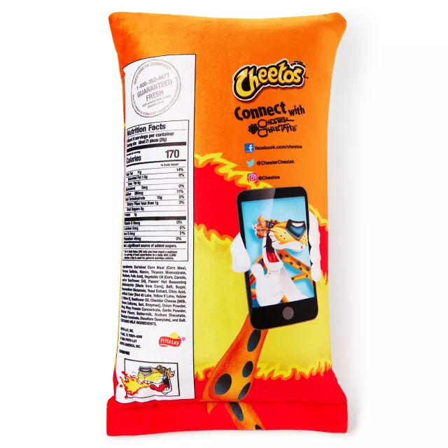 Flamin' Hot Cheetos Fleece Blanket and Plush Set at Spencer's
