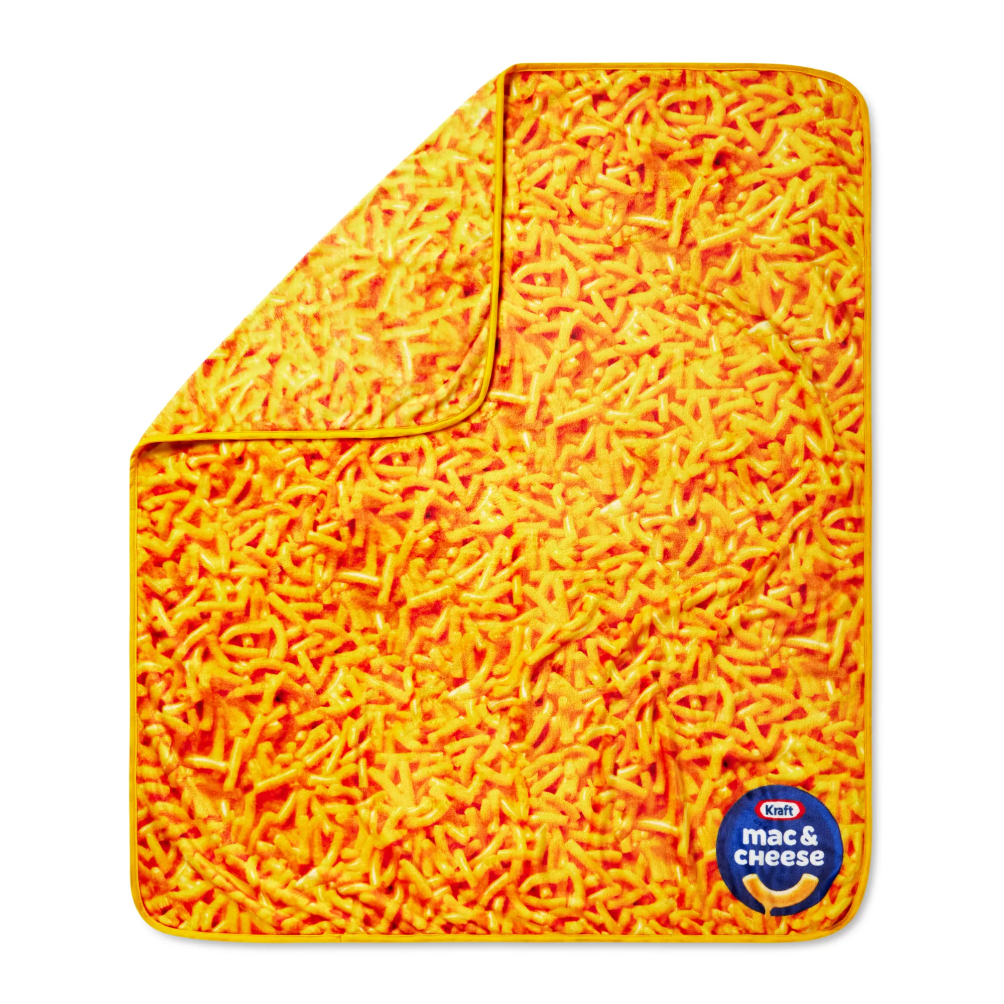 Kraft Mac & Cheese Fleece Blanket and Plush Set at Spencer's