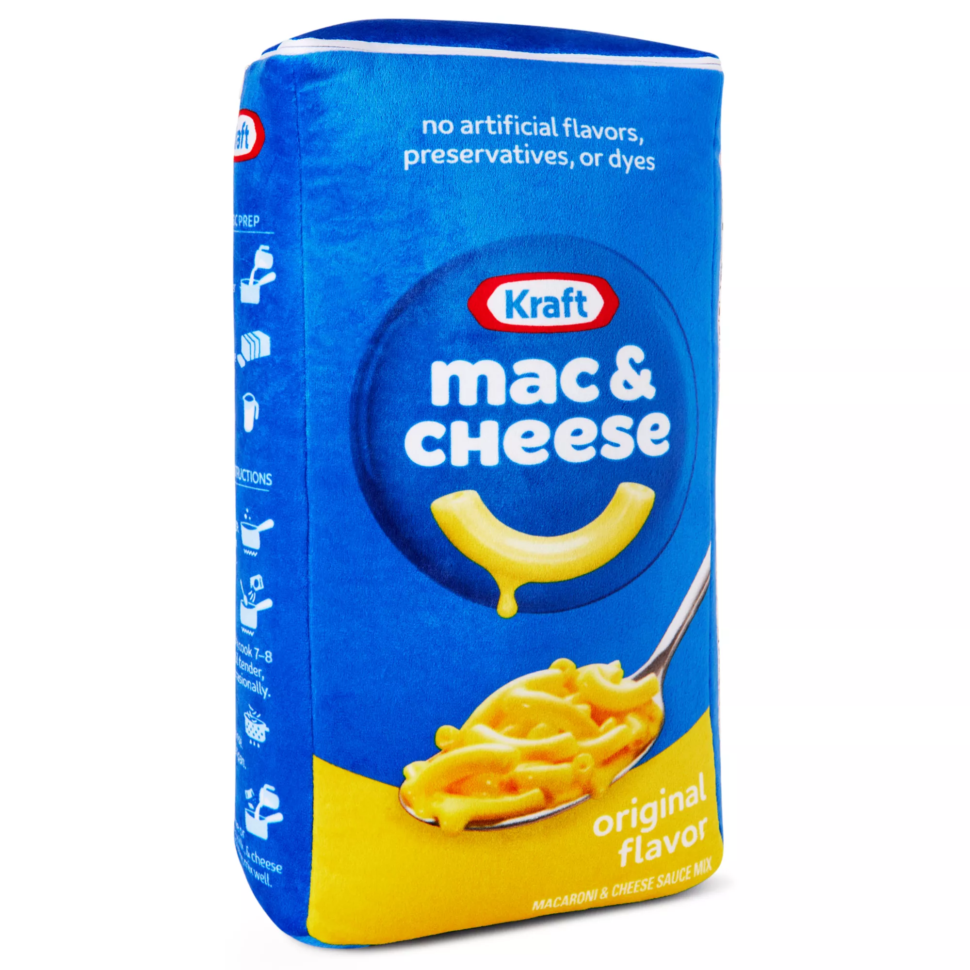 Kraft Mac & Cheese Fleece Blanket and Plush Set at Spencer's