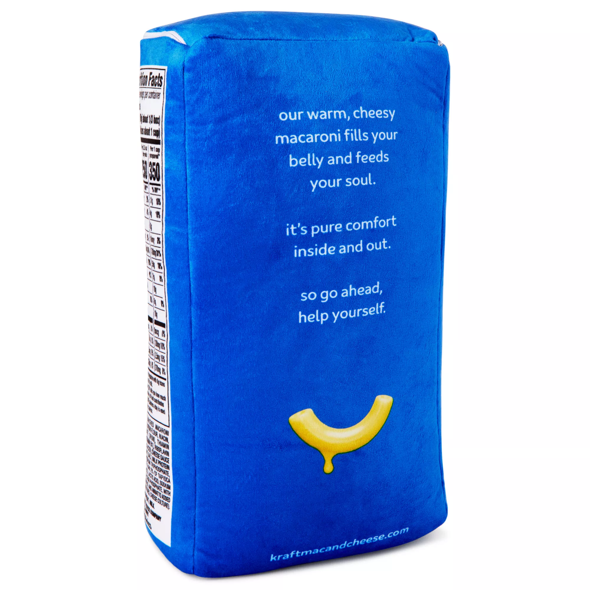 Kraft Mac & Cheese Fleece Blanket and Plush Set at Spencer's