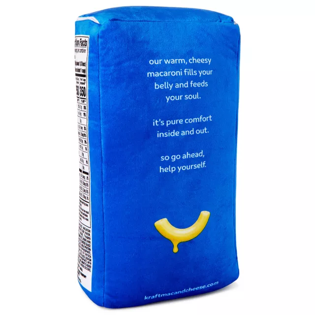 Kraft Mac & Cheese Fleece Blanket and Plush Set at Spencer's