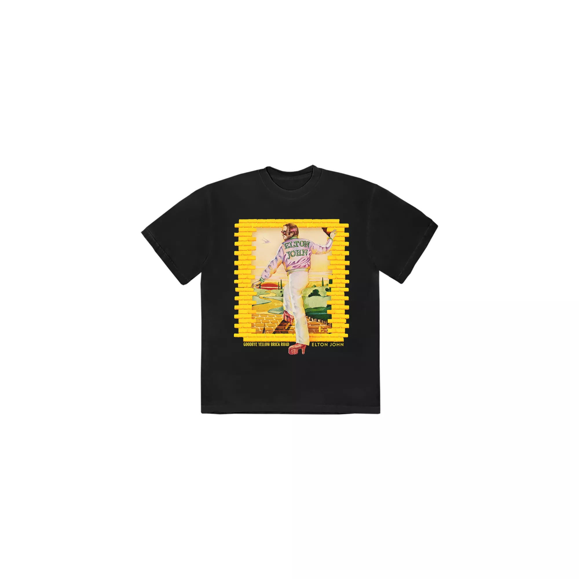 Elton John Goodbye Yellow Brick Road T Shirt at Spencer's