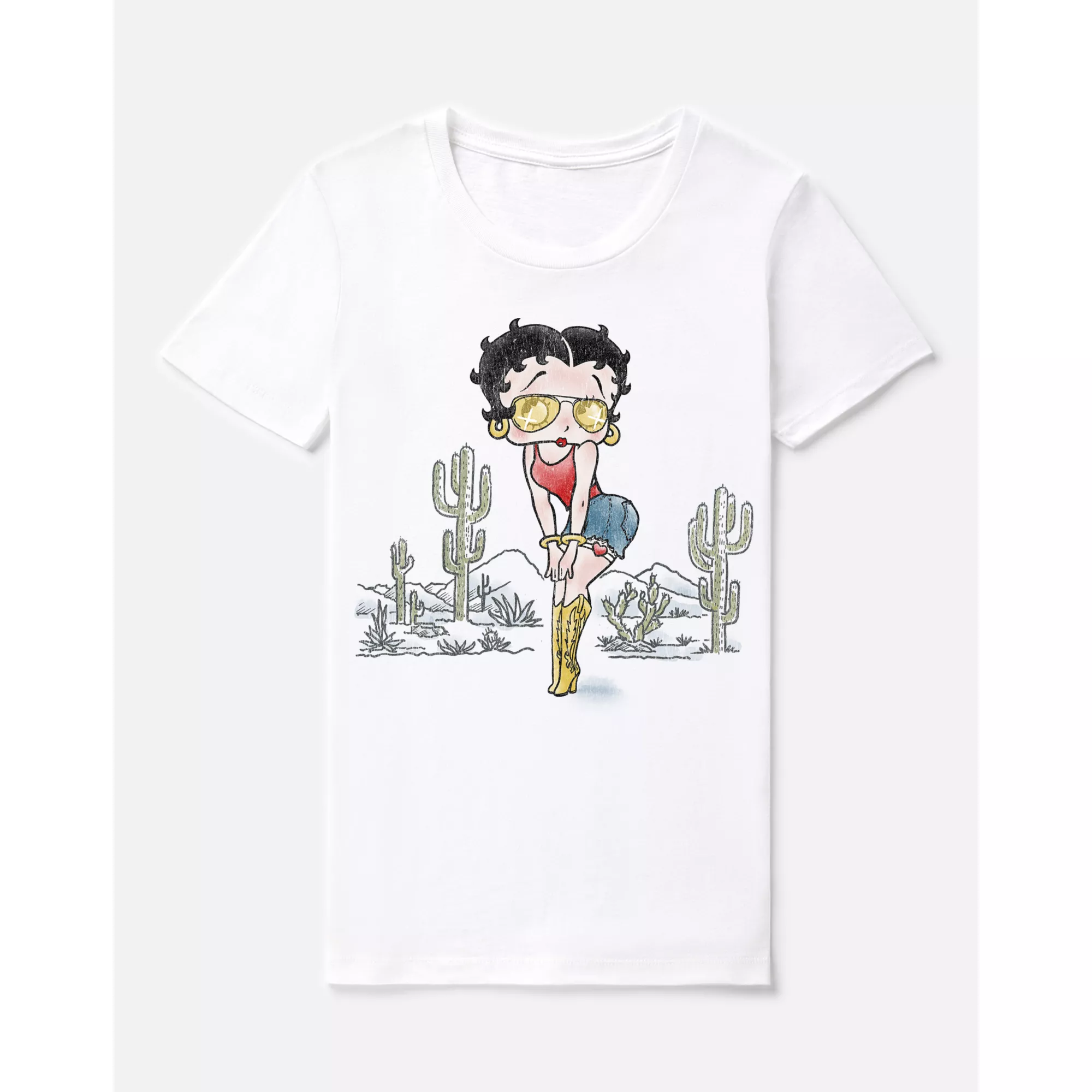 Betty Boop Western T Shirt at Spencer's