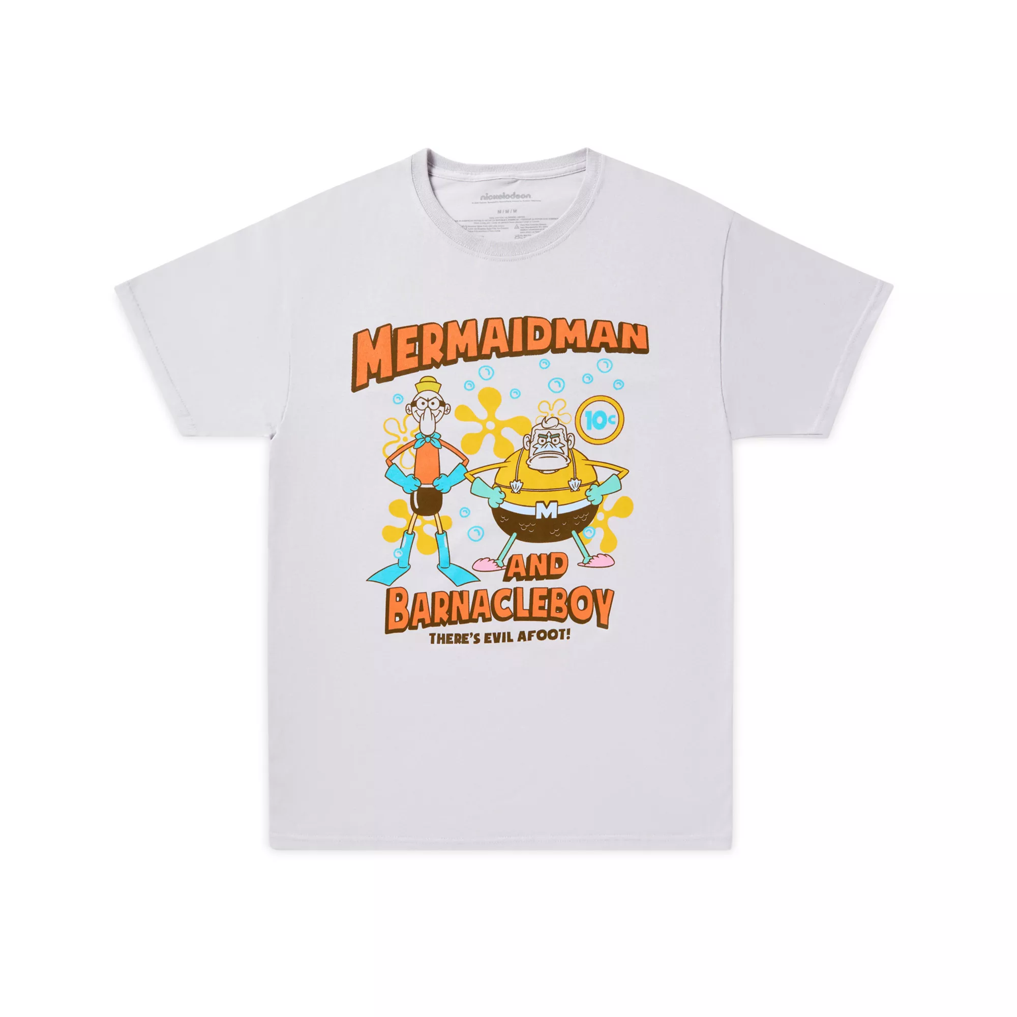 Mermaid Man and Barnacle Boy T Shirt - SpongeBob SquarePants at Spencer's