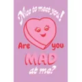 Are You Mad At Me Candy Heart Poster at Spencer's