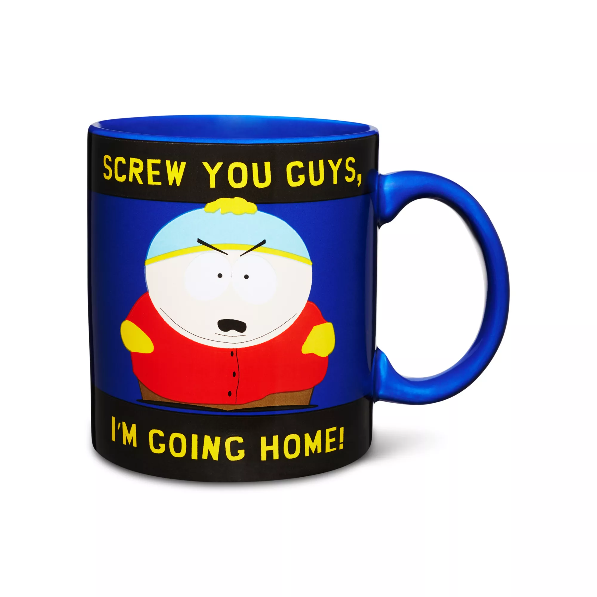 Screw You Guys Cartman Coffee Mug 20 oz. - South Park at Spencer's