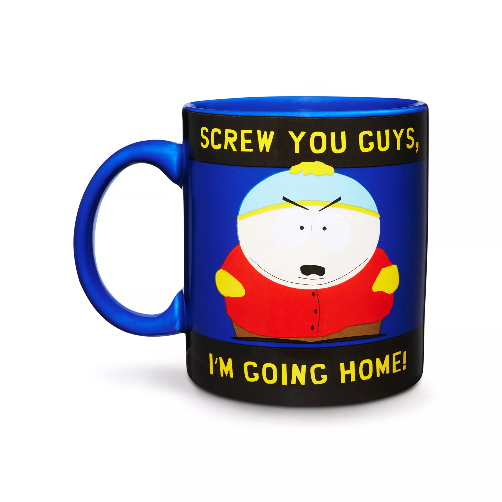 Screw You Guys Cartman Coffee Mug 20 oz. - South Park at Spencer's