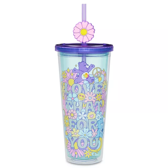 Love That For You Cup with Straw and Topper 24 oz. - Care Bears at Spencer's