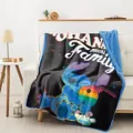 Stitch Ohana Means Family Fleece Blanket - Lilo & Stitch at Spencer's