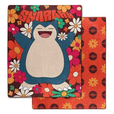 Groovy Snorlax Double-Sided Fleece Blanket - Pokmon