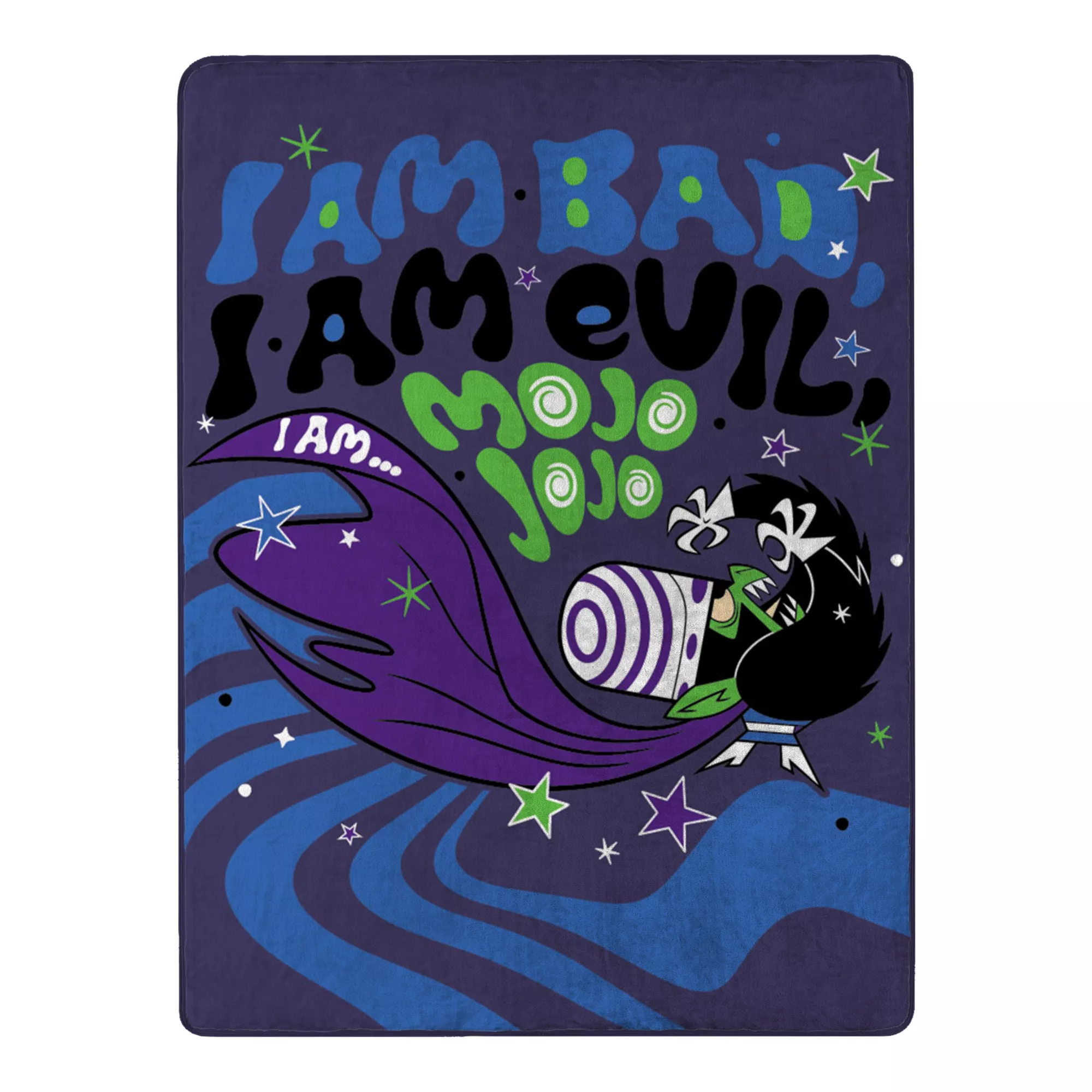 The Powerpuff Girls Bad Evil Mojo Jojo Fleece Blanket at Spencer's