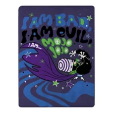 The Powerpuff Girls Bad Evil Mojo Jojo Fleece Blanket at Spencer's
