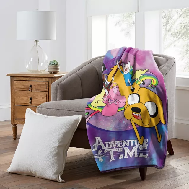 Adventure Time Flying Friends Fleece Blanket Spencer's