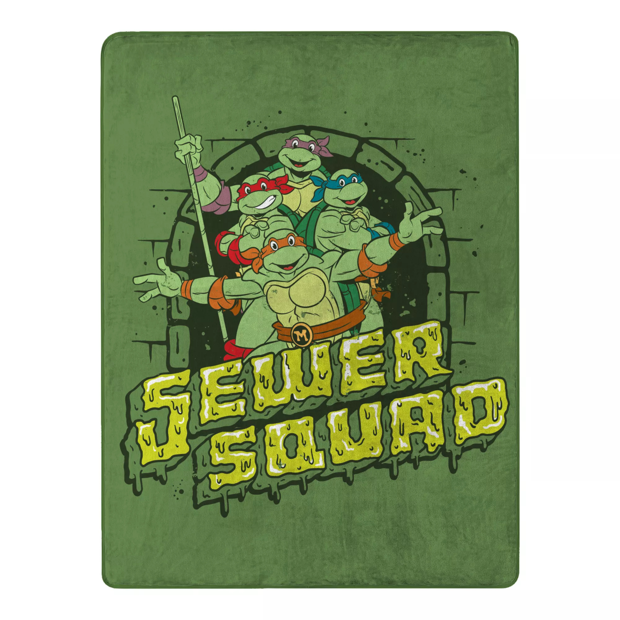 Teenage Mutant Ninja Turtles Sewer Squad Fleece Blanket at Spencer's
